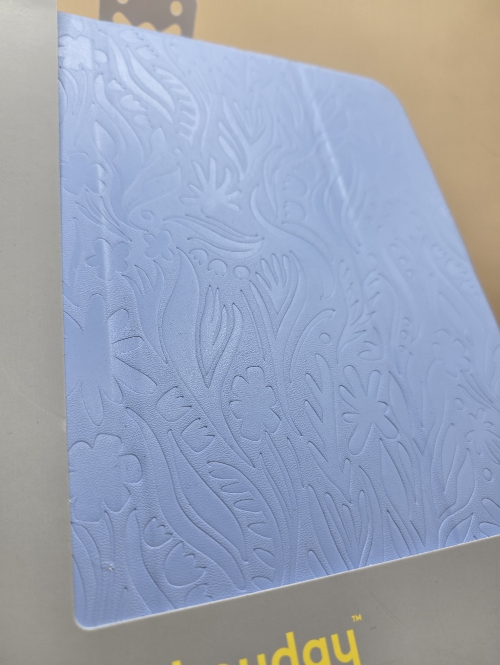 New- iPad Air 13 (2024) Case - heyday Periwinkle Blue Debossed - Picture 2 of 5